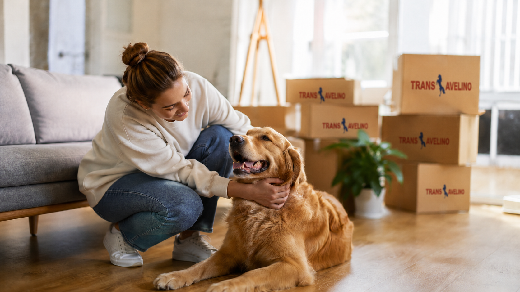 Mudança com Pets: Como Planejar e Reduzir o Estresse dos Animais